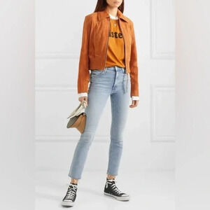 Mother The Mid Rise Dazzler Ankle Fray Reading by‎ the Pool Size 26